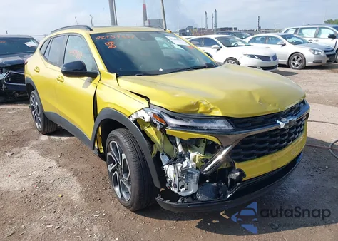 2024 Chevrolet Trax Fwd 2Rs из США, поврежденный, VIN KL77LJE24RC187600